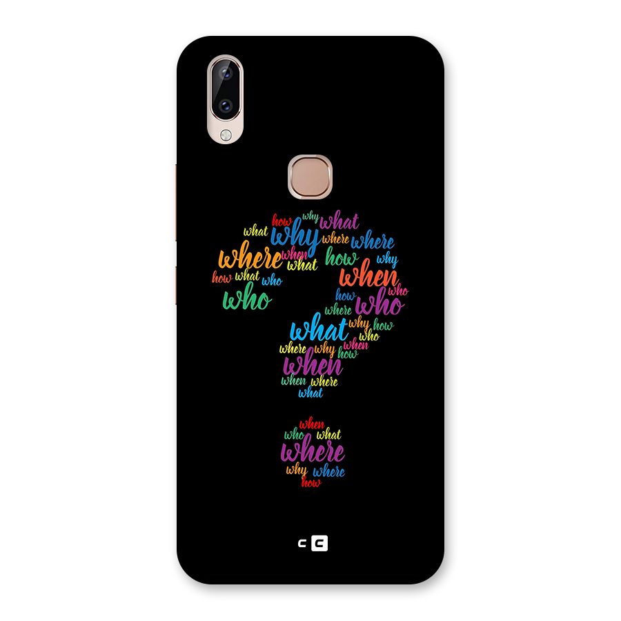 Why When Where How Back Case for Vivo Y83 Pro