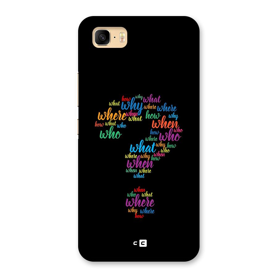 Why When Where How Back Case for Zenfone 3s Max