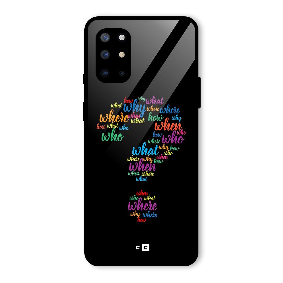 Why When Where How Glass Back Case for OnePlus 8T
