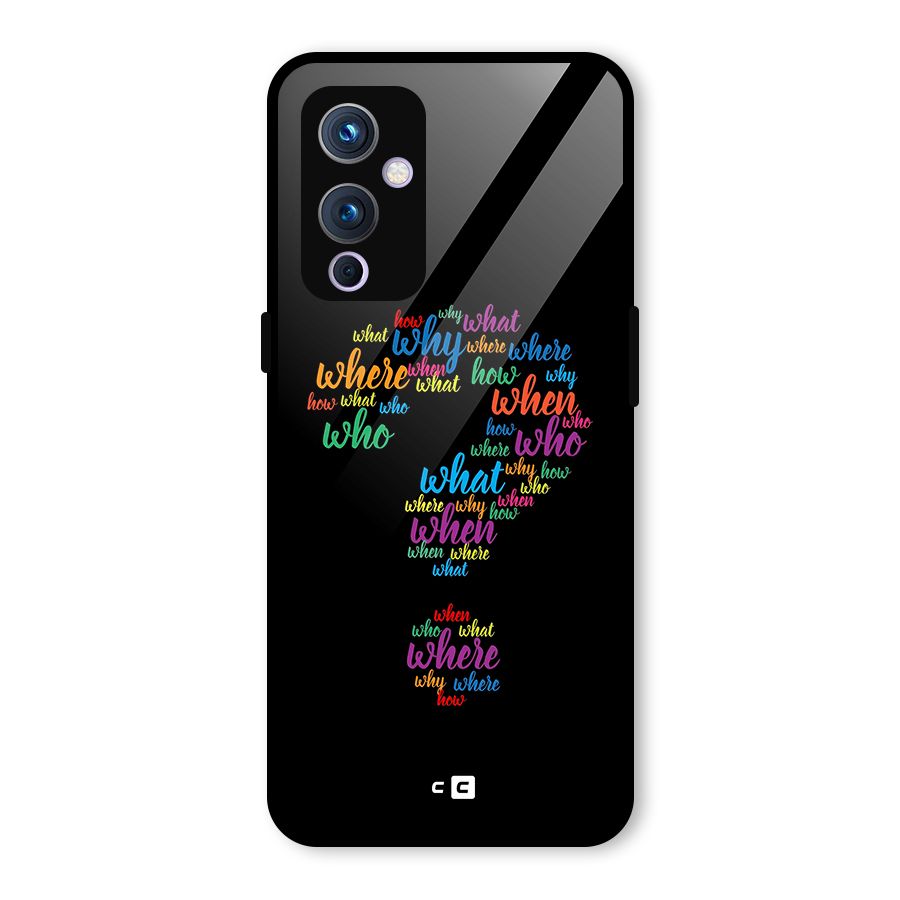 Why When Where How Glass Back Case for OnePlus 9