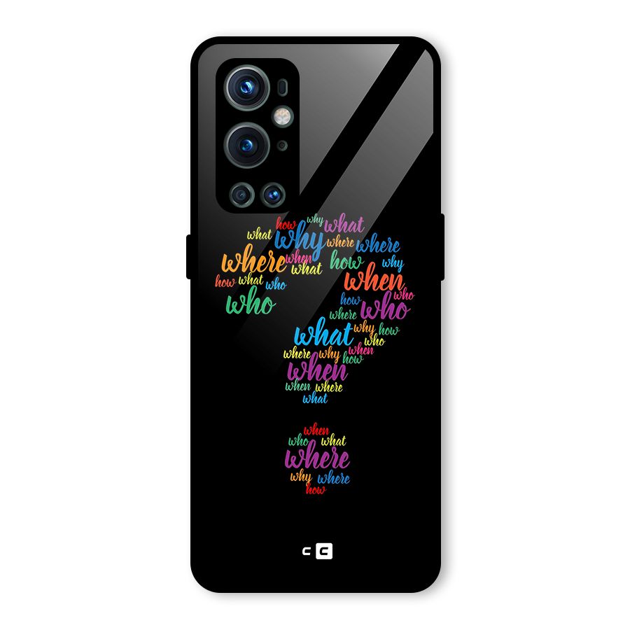 Why When Where How Glass Back Case for OnePlus 9 Pro