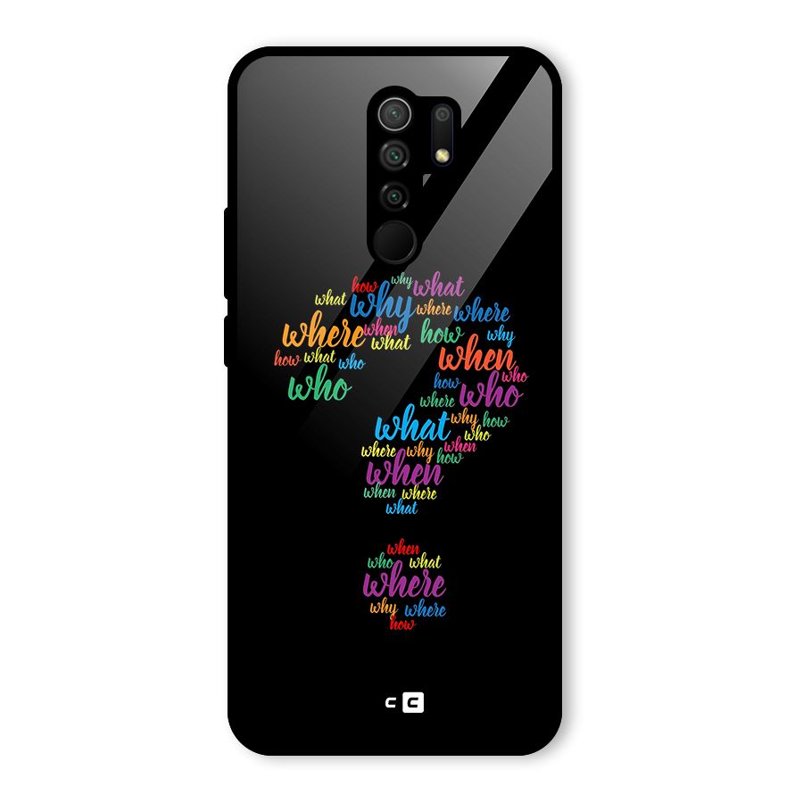 Why When Where How Glass Back Case for Poco M2
