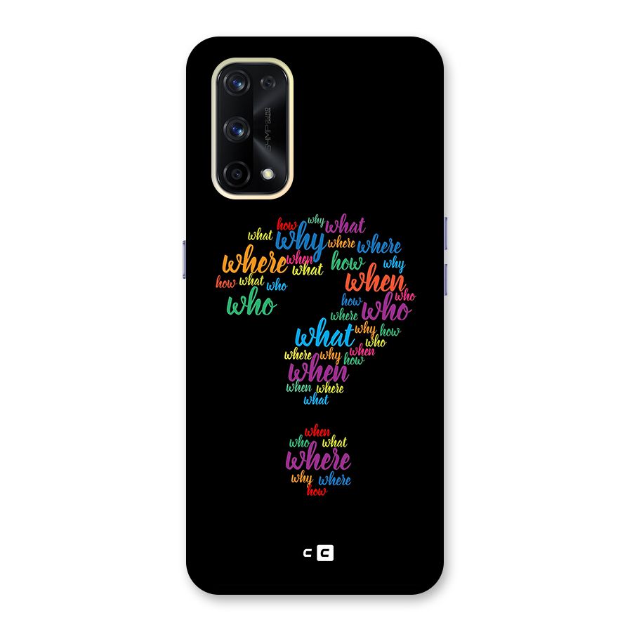 Why When Where How Glass Back Case for Realme X7 Pro