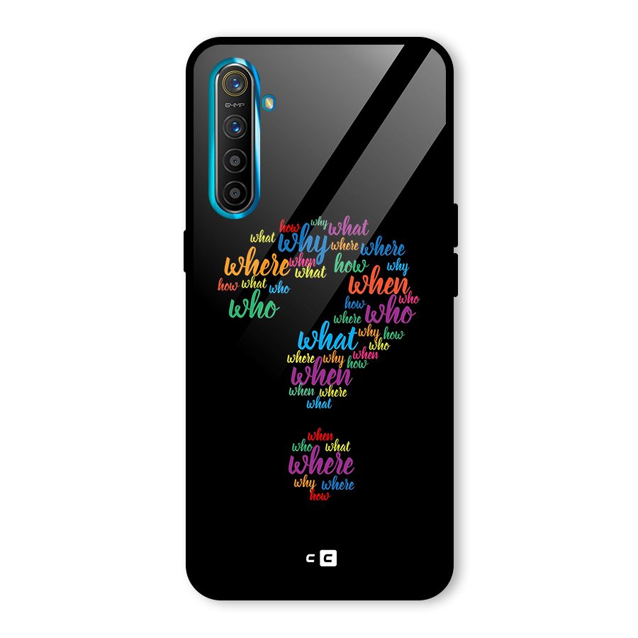 Why When Where How Glass Back Case for Realme XT