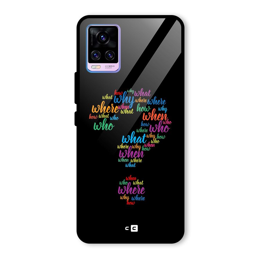 Why When Where How Glass Back Case for Vivo V20 Pro