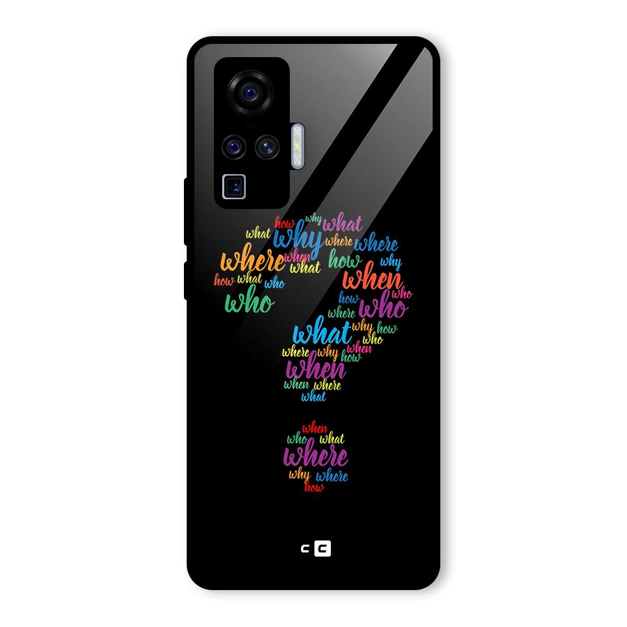 Why When Where How Glass Back Case for Vivo X50 Pro