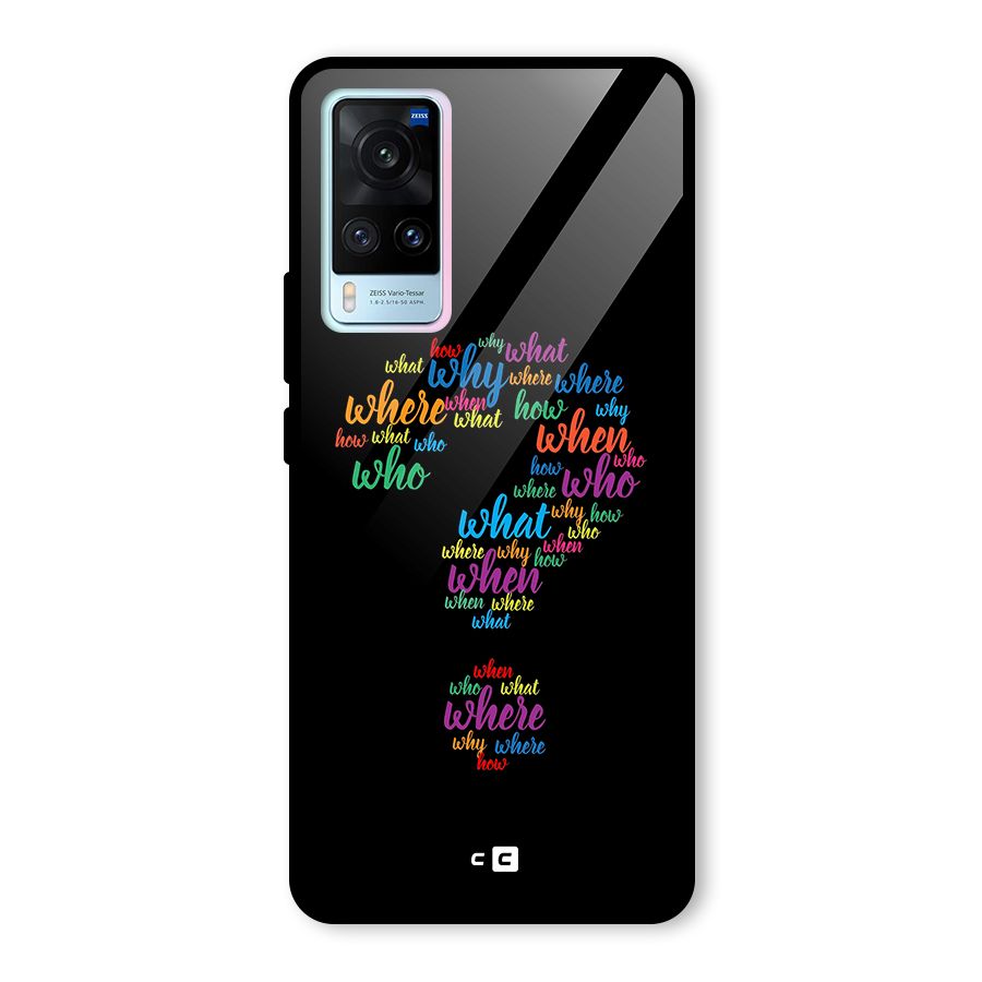 Why When Where How Glass Back Case for Vivo X60