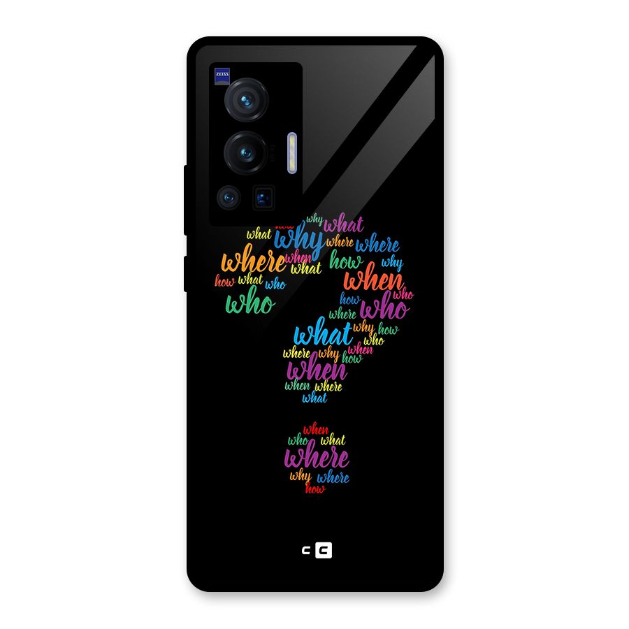 Why When Where How Glass Back Case for Vivo X70 Pro
