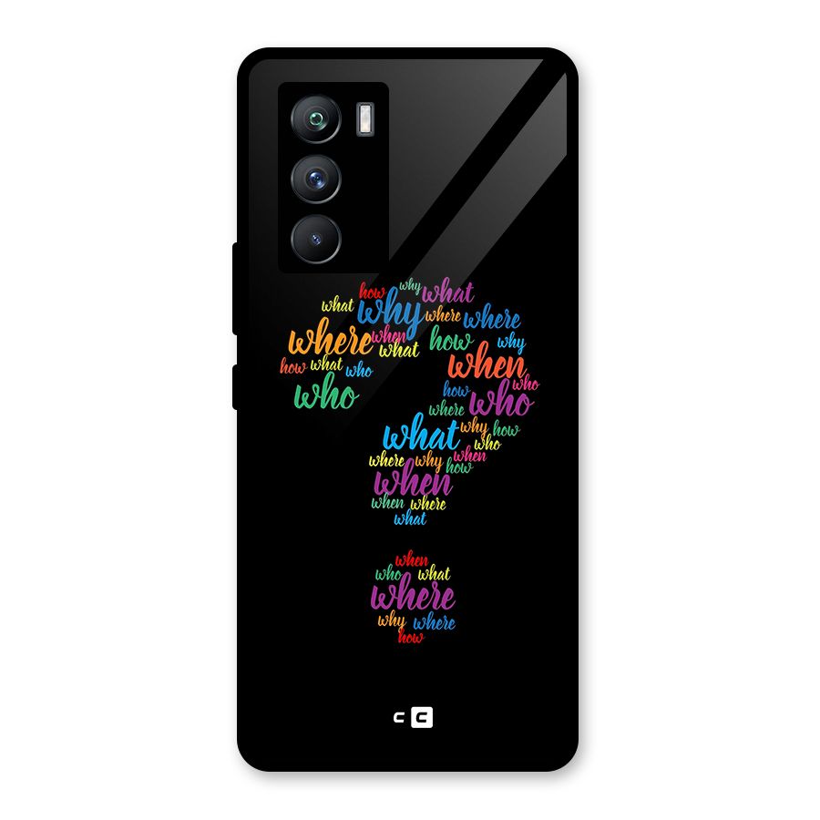 Why When Where How Glass Back Case for Vivo iQOO 9 SE
