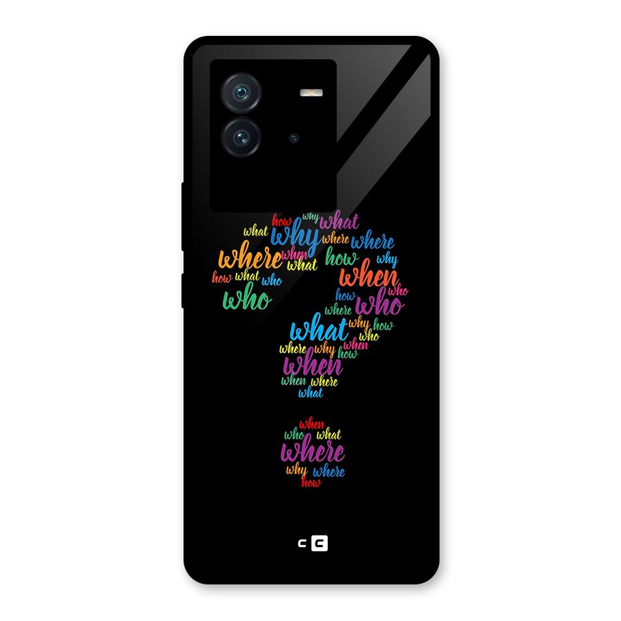 Why When Where How Glass Back Case for Vivo iQOO Neo 6 5G