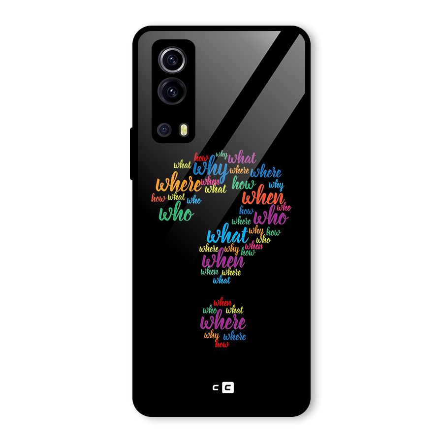Why When Where How Glass Back Case for Vivo iQOO Z3