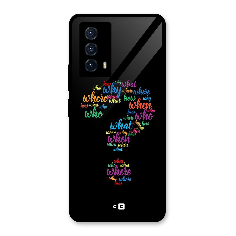 Why When Where How Glass Back Case for Vivo iQOO Z5