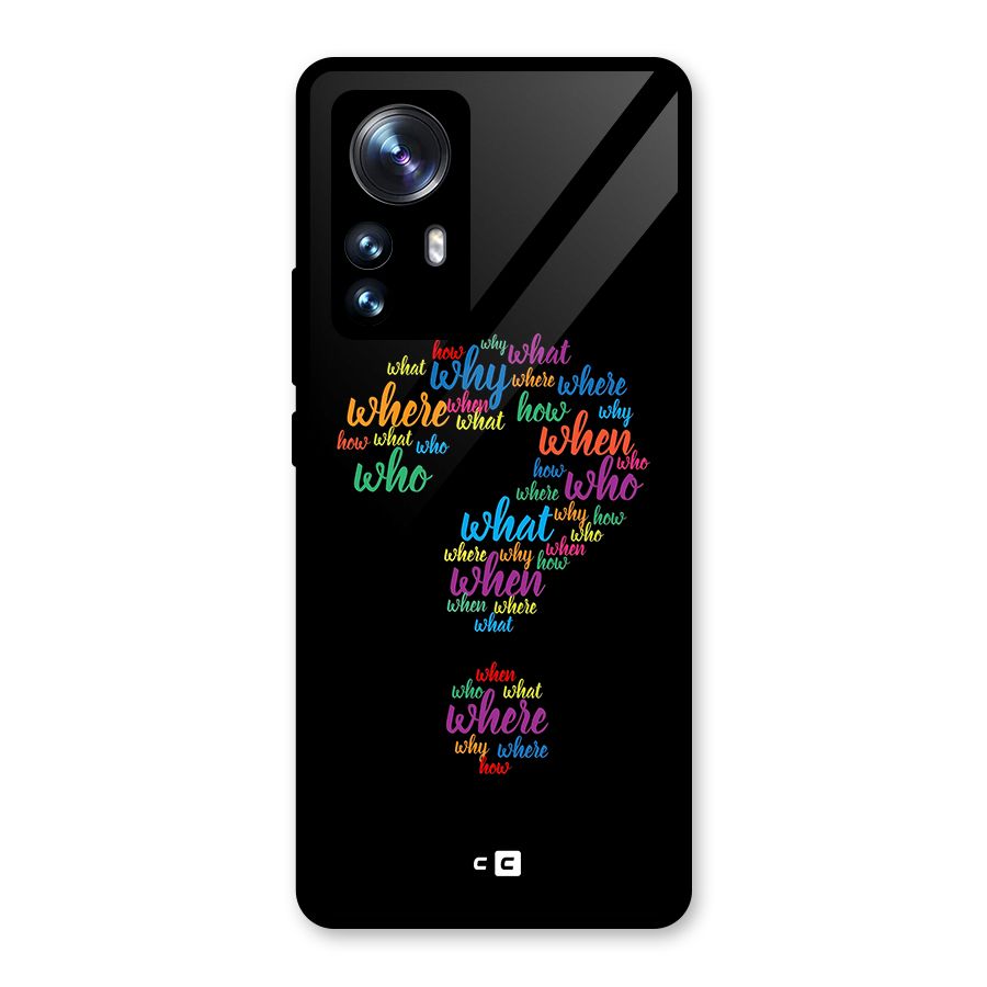Why When Where How Glass Back Case for Xiaomi 12 Pro