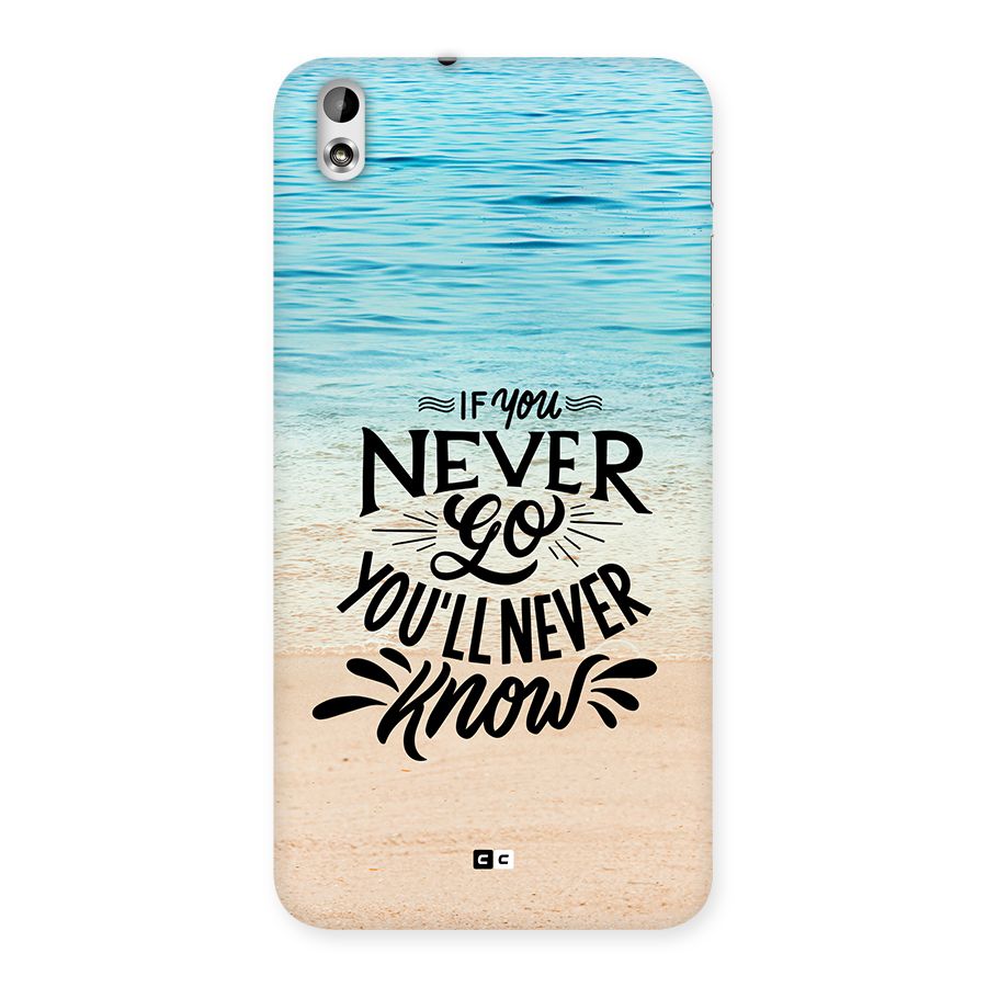 Will Never Know Back Case for Desire 816g
