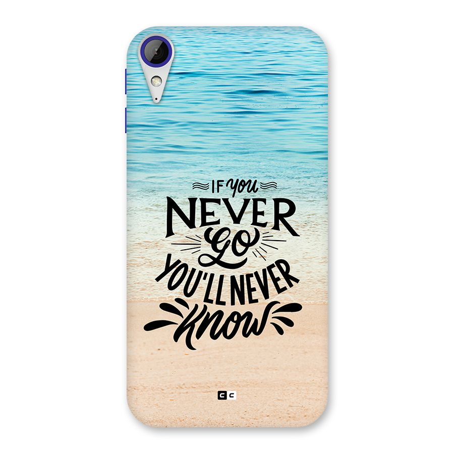 Will Never Know Back Case for Desire 830