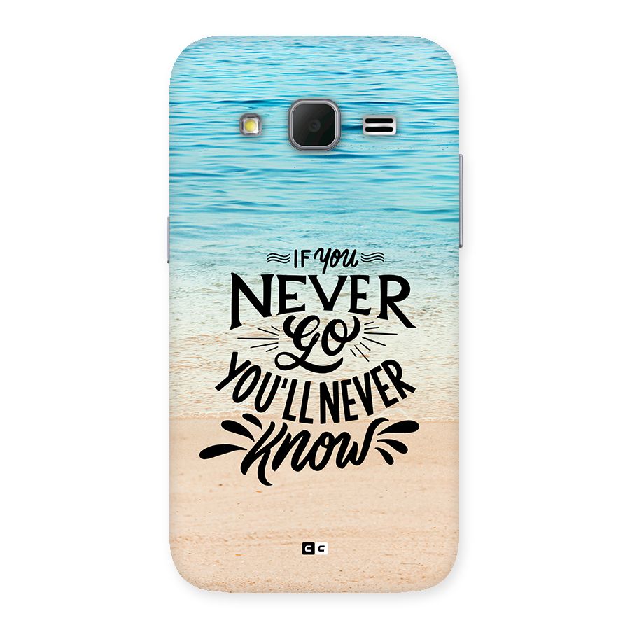 Will Never Know Back Case for Galaxy Core Prime
