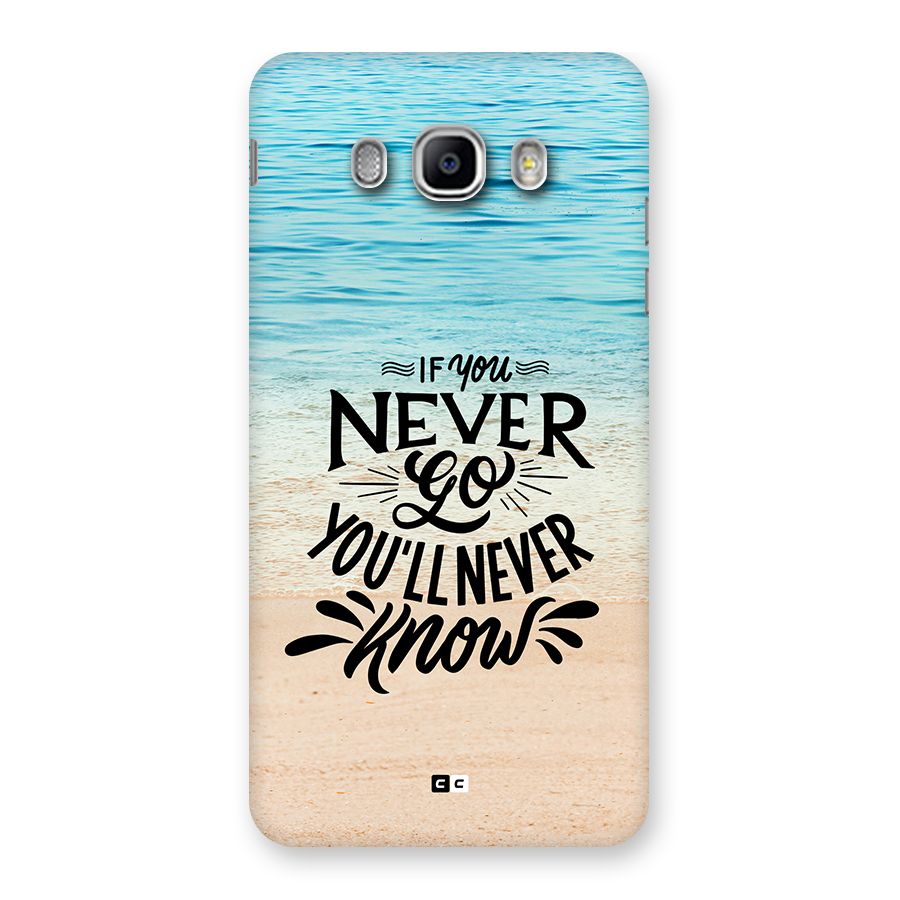 Will Never Know Back Case for Galaxy J5 2016