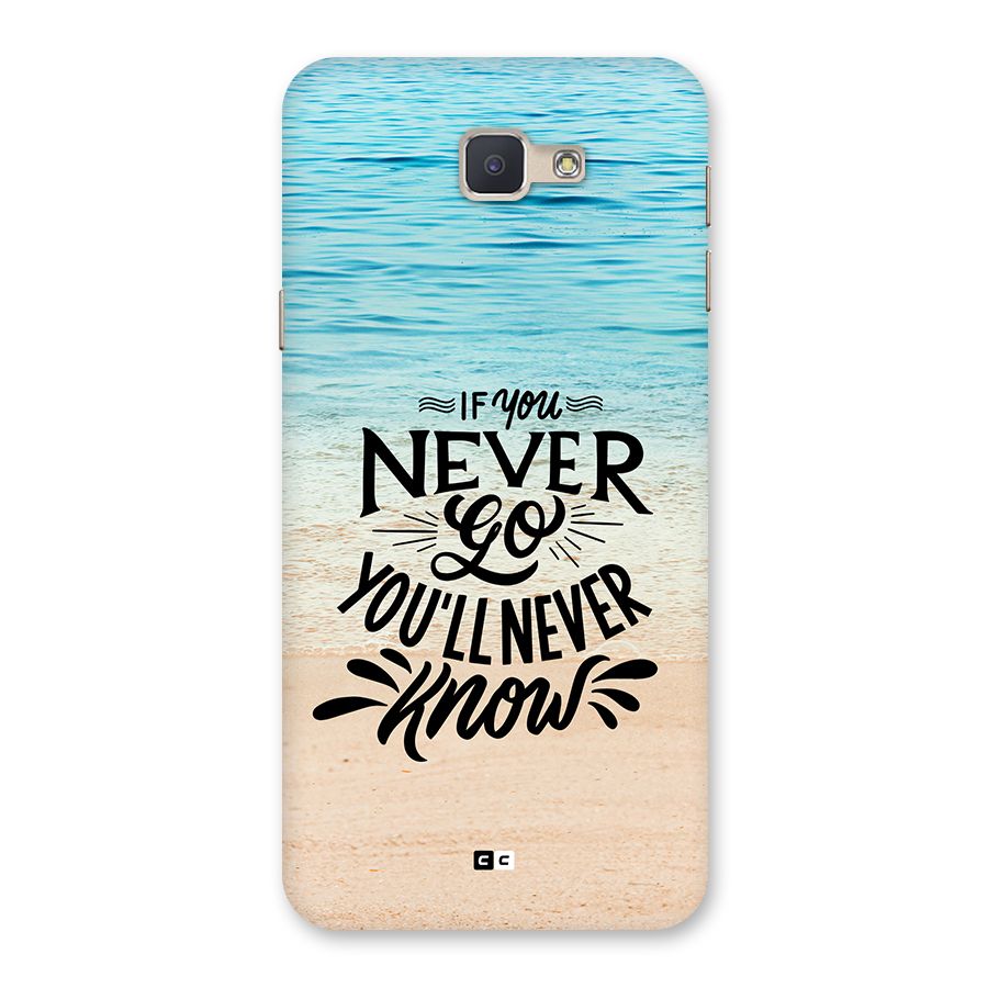 Will Never Know Back Case for Galaxy J5 Prime