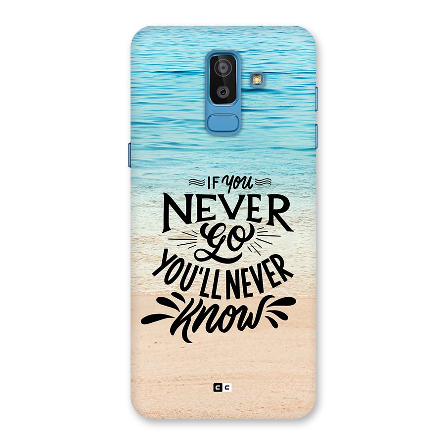 Will Never Know Back Case for Galaxy J8