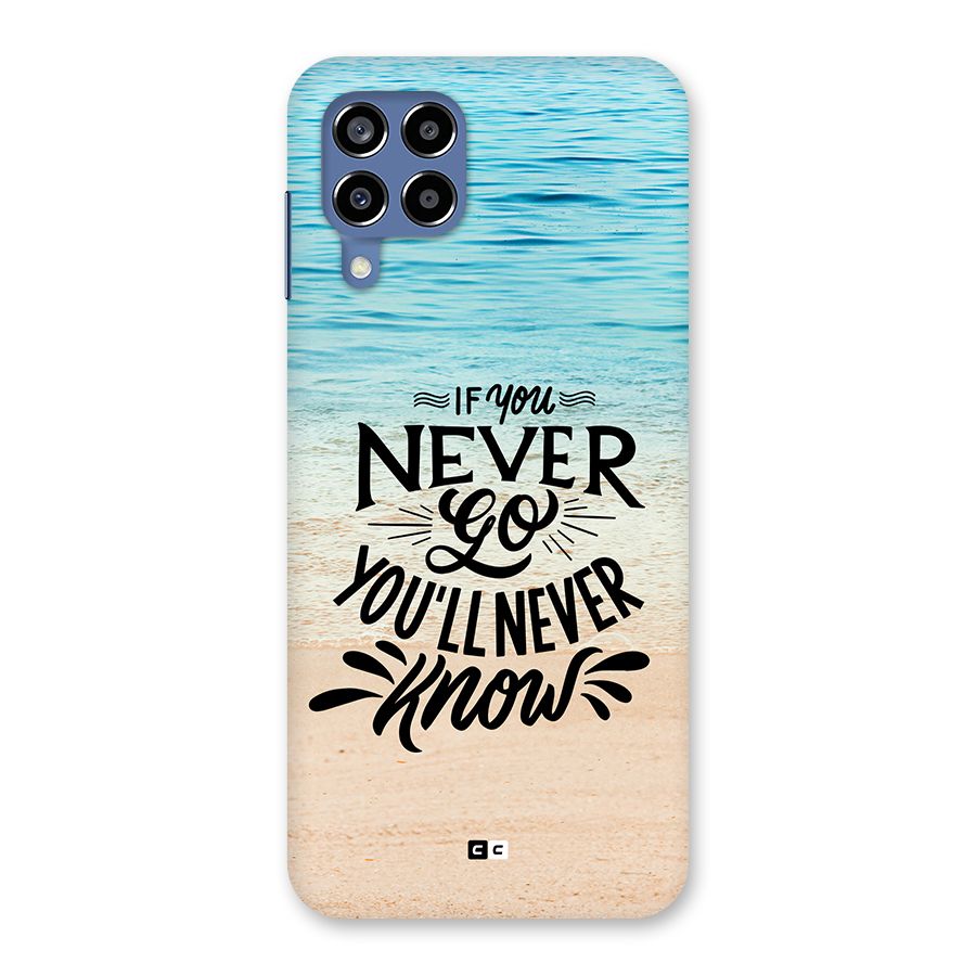 Will Never Know Back Case for Galaxy M53 5G