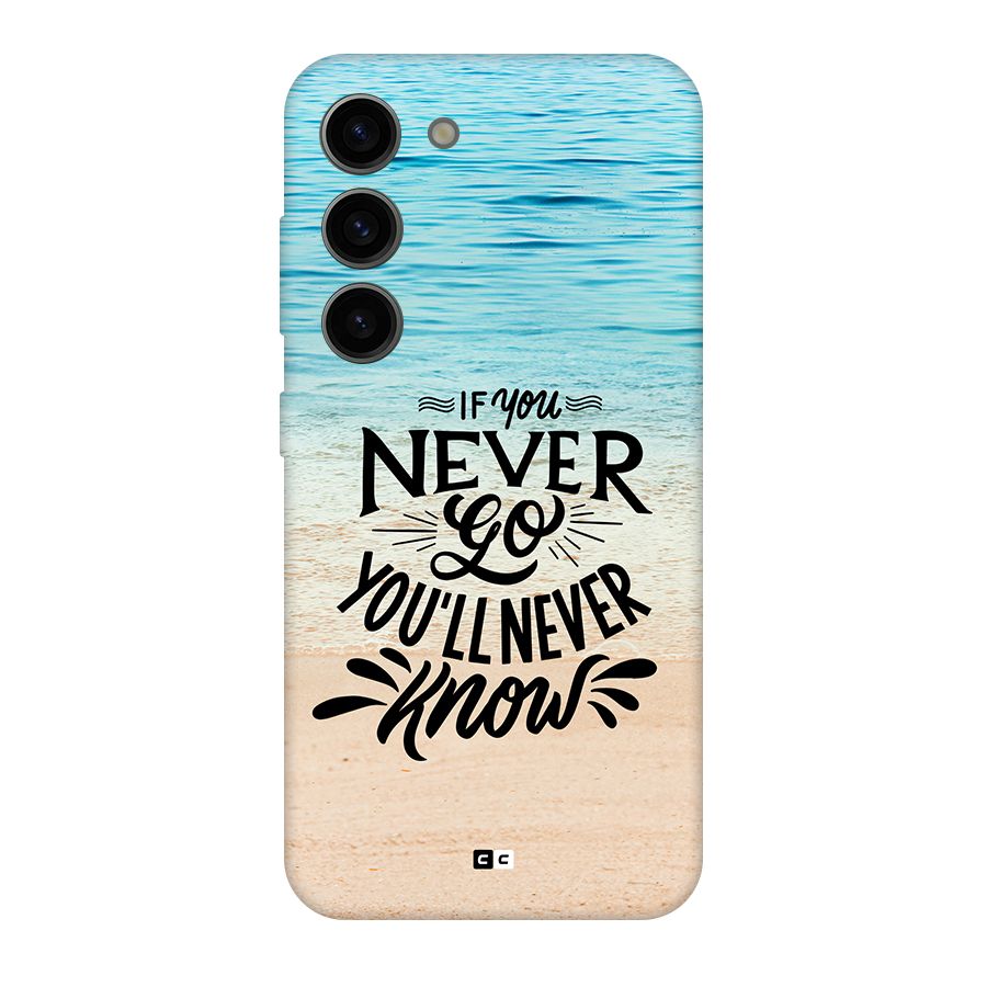 Will Never Know Back Case for Galaxy S23