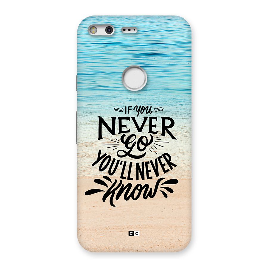 Will Never Know Back Case for Google Pixel