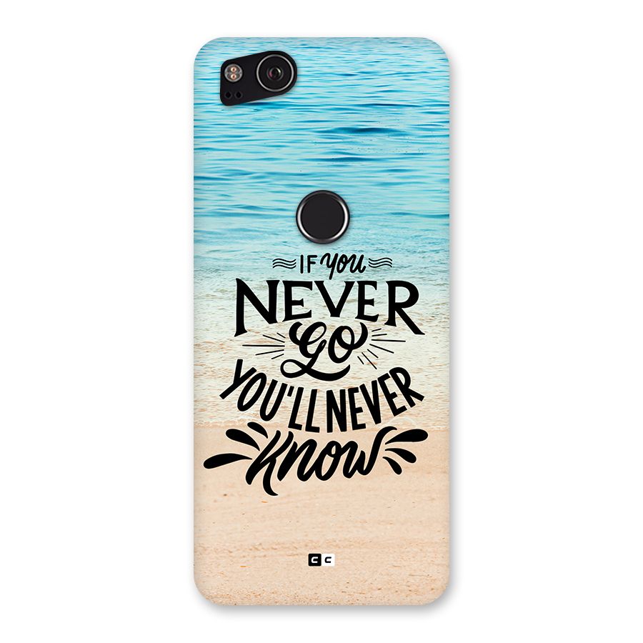 Will Never Know Back Case for Google Pixel 2