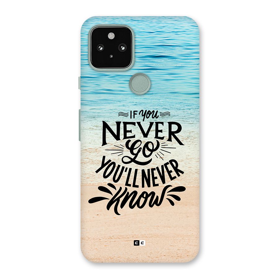 Will Never Know Back Case for Google Pixel 5