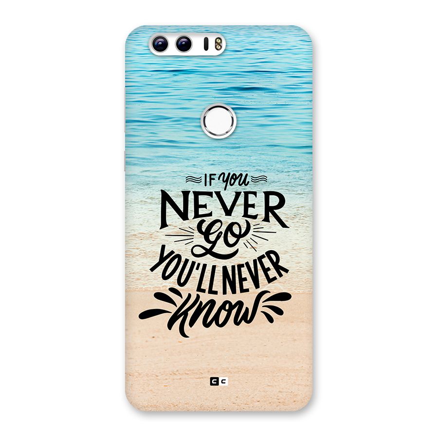 Will Never Know Back Case for Honor 8