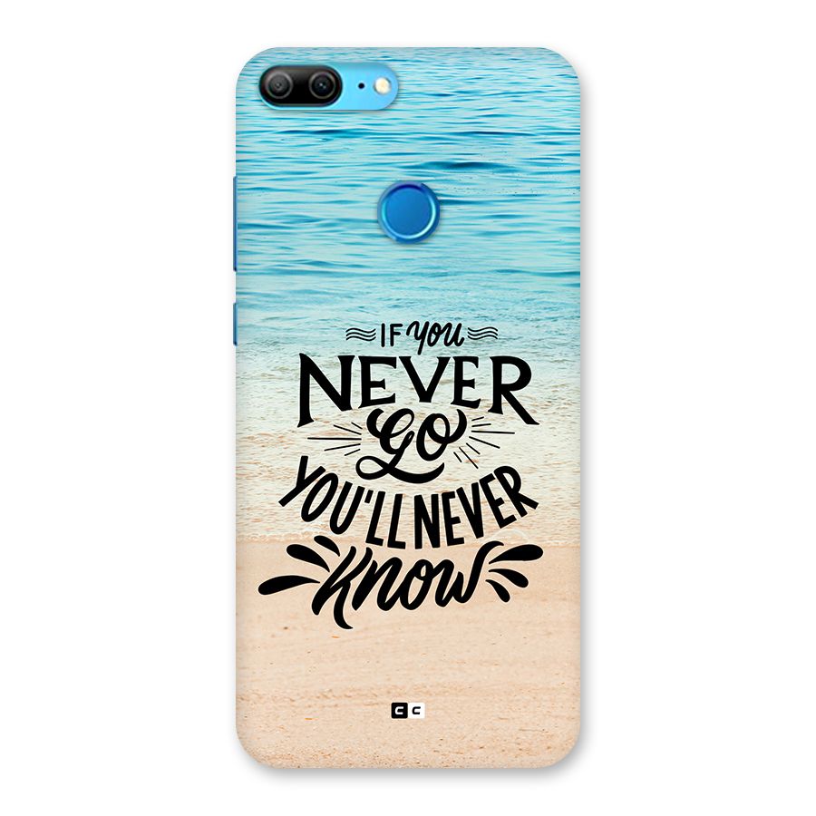 Will Never Know Back Case for Honor 9 Lite