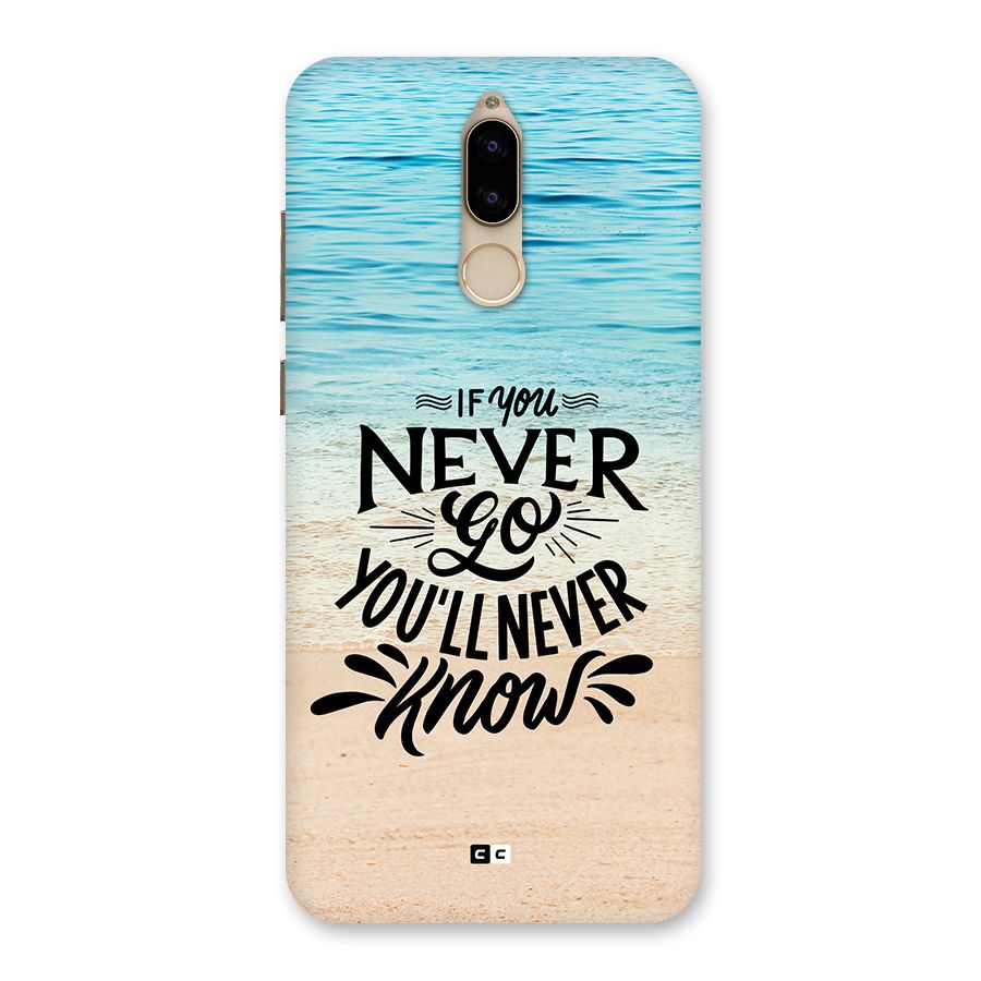 Will Never Know Back Case for Honor 9i