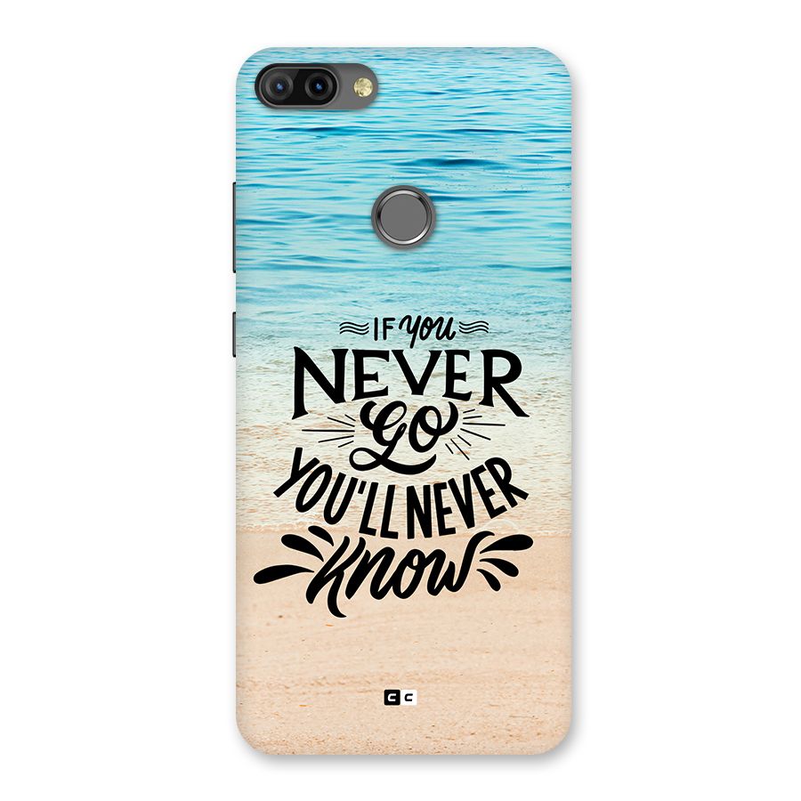 Will Never Know Back Case for Infinix Hot 6 Pro