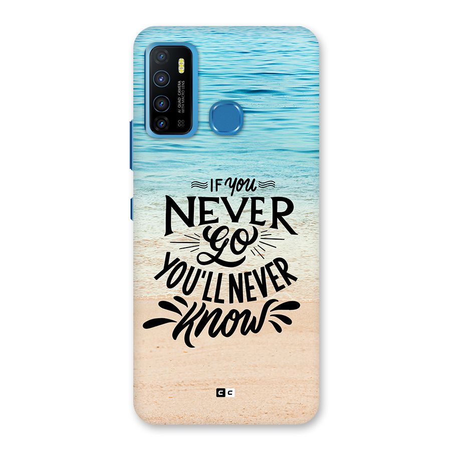 Will Never Know Back Case for Infinix Hot 9