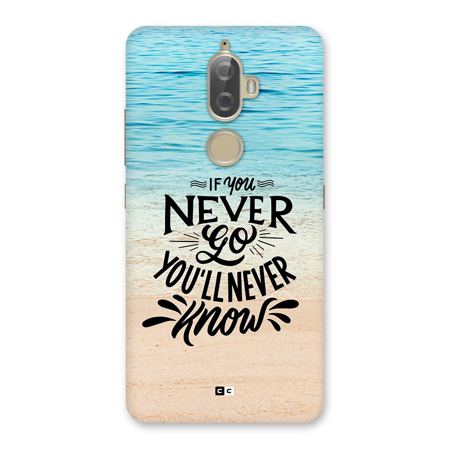 Will Never Know Back Case for Lenovo K8 Plus