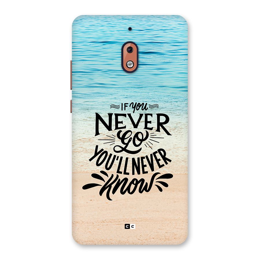Will Never Know Back Case for Nokia 2.1