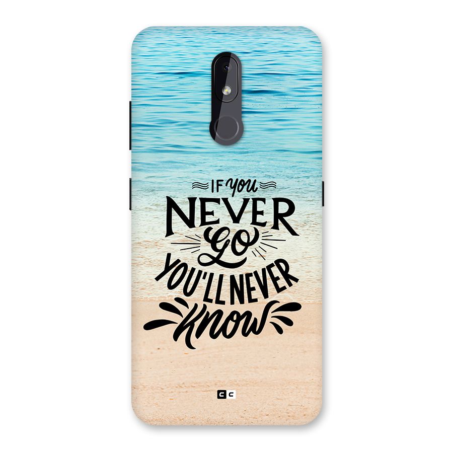 Will Never Know Back Case for Nokia 3.2