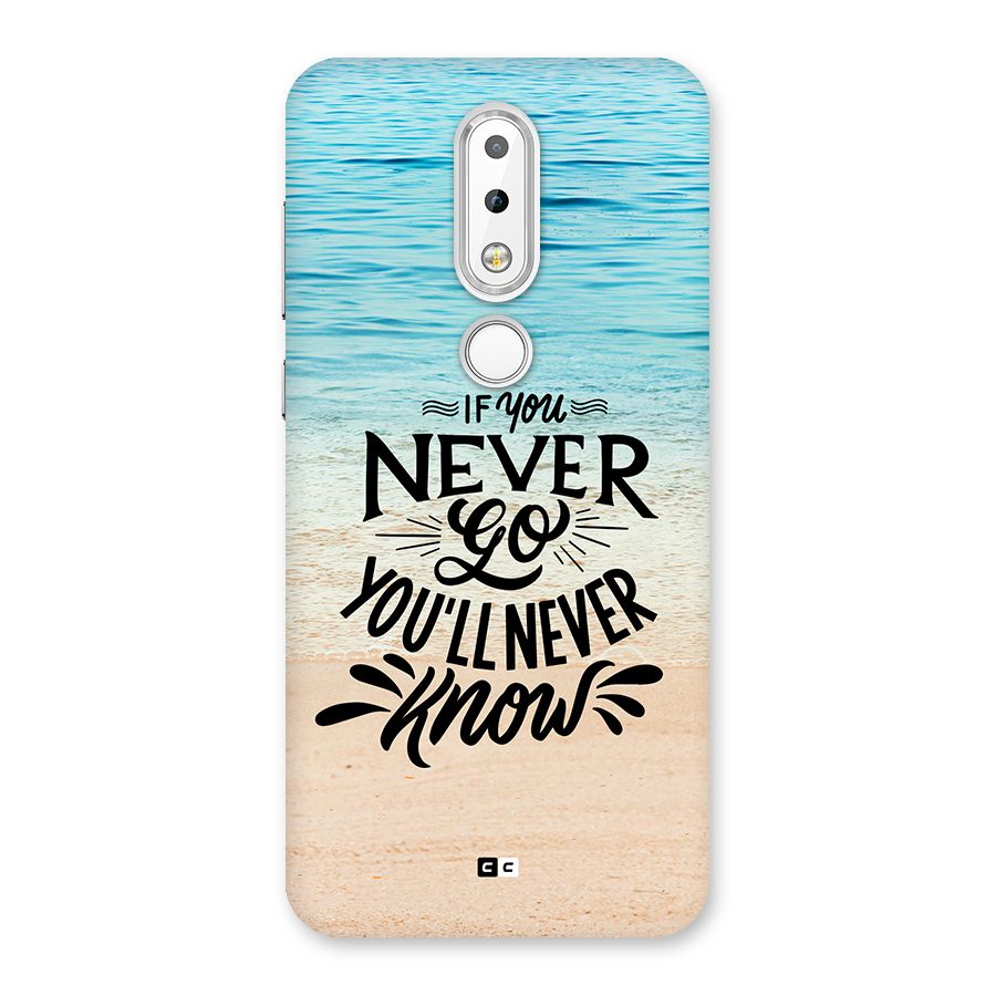 Will Never Know Back Case for Nokia 6.1 Plus