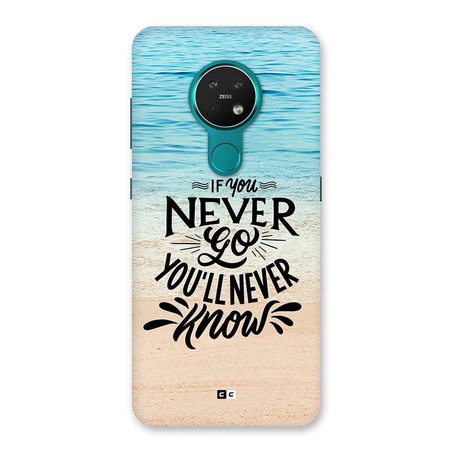 Will Never Know Back Case for Nokia 7.2