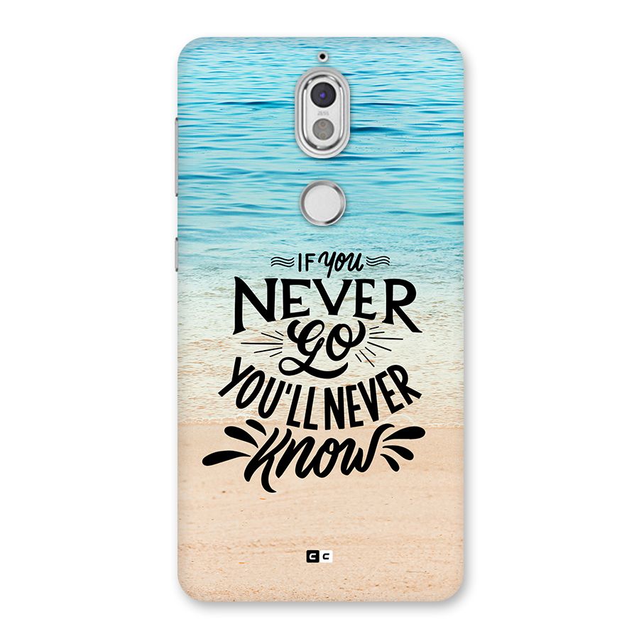 Will Never Know Back Case for Nokia 7