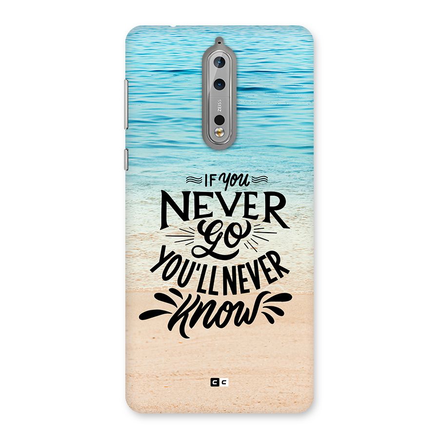 Will Never Know Back Case for Nokia 8