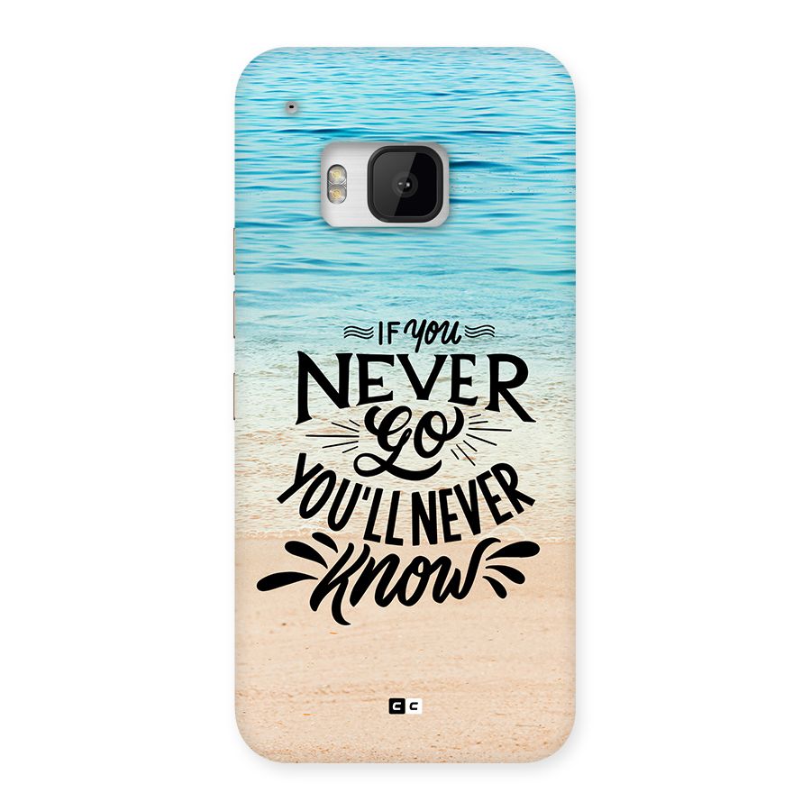 Will Never Know Back Case for One M9