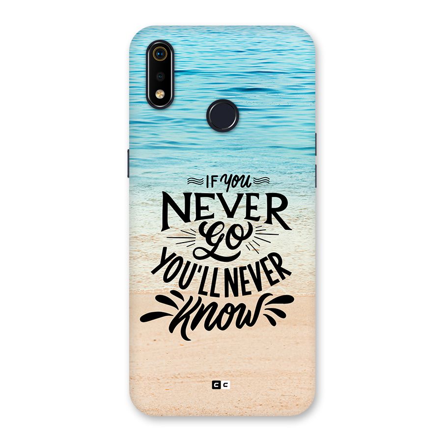 Will Never Know Back Case for Realme 3i