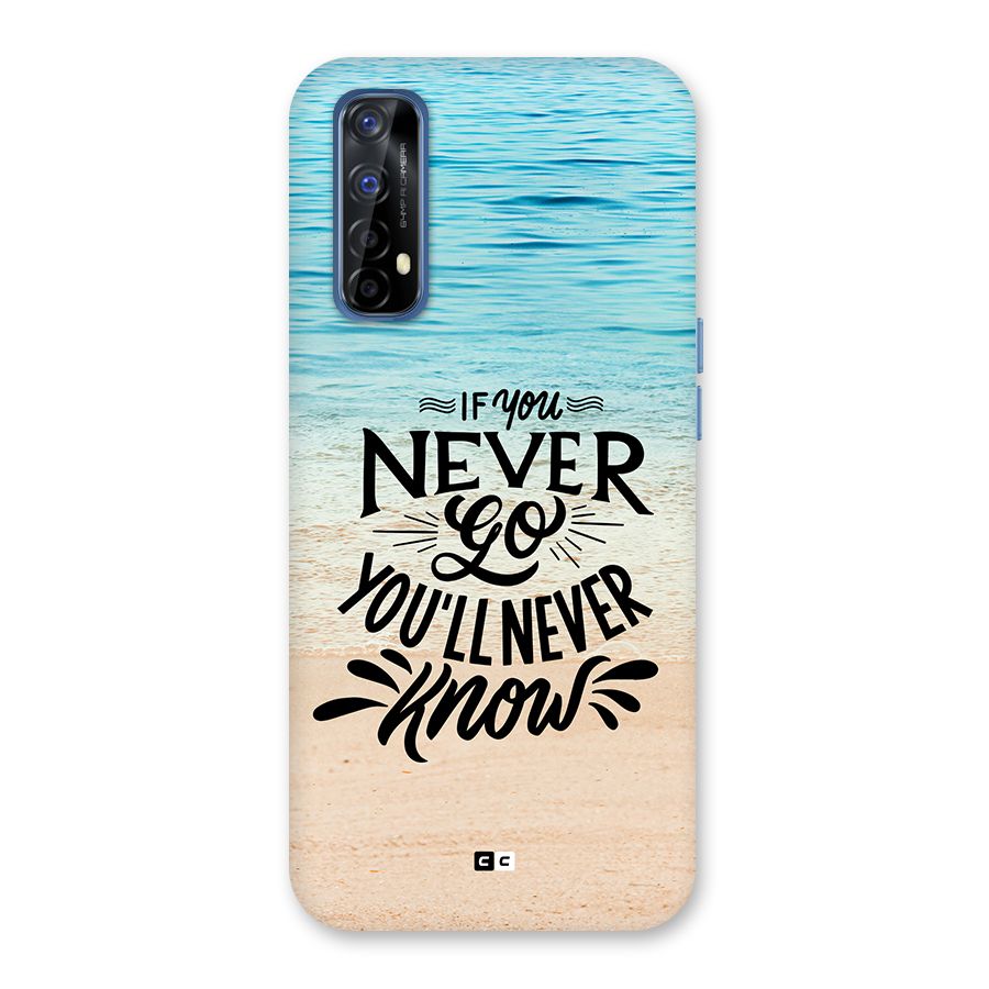 Will Never Know Back Case for Realme 7
