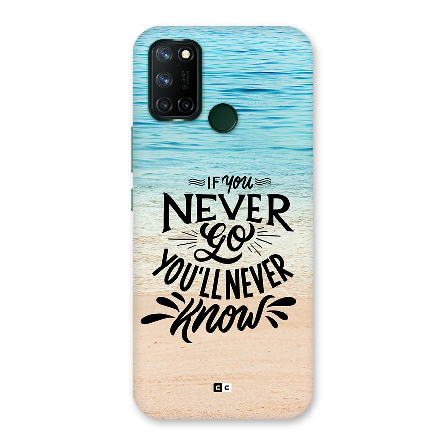 Will Never Know Back Case for Realme 7i