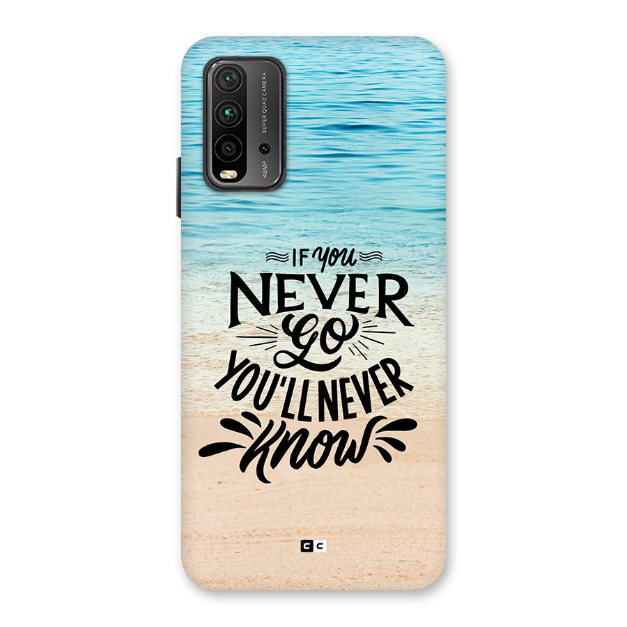 Will Never Know Back Case for Redmi 9 Power
