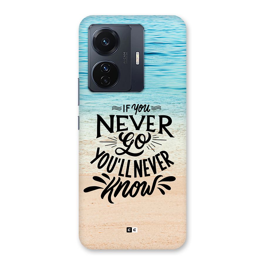 Will Never Know Back Case for Vivo T1 Pro