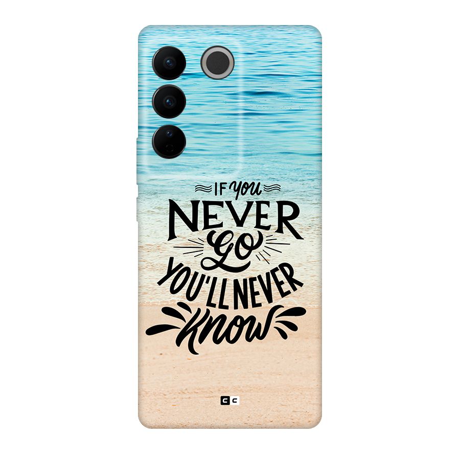 Will Never Know Back Case for Vivo V27