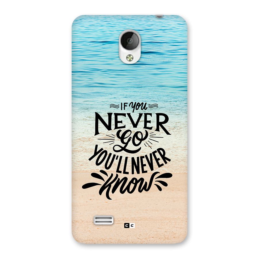 Will Never Know Back Case for Vivo Y21