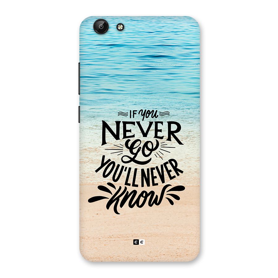 Will Never Know Back Case for Vivo Y69