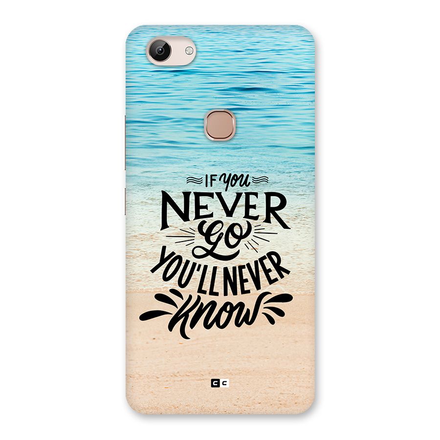 Will Never Know Back Case for Vivo Y83
